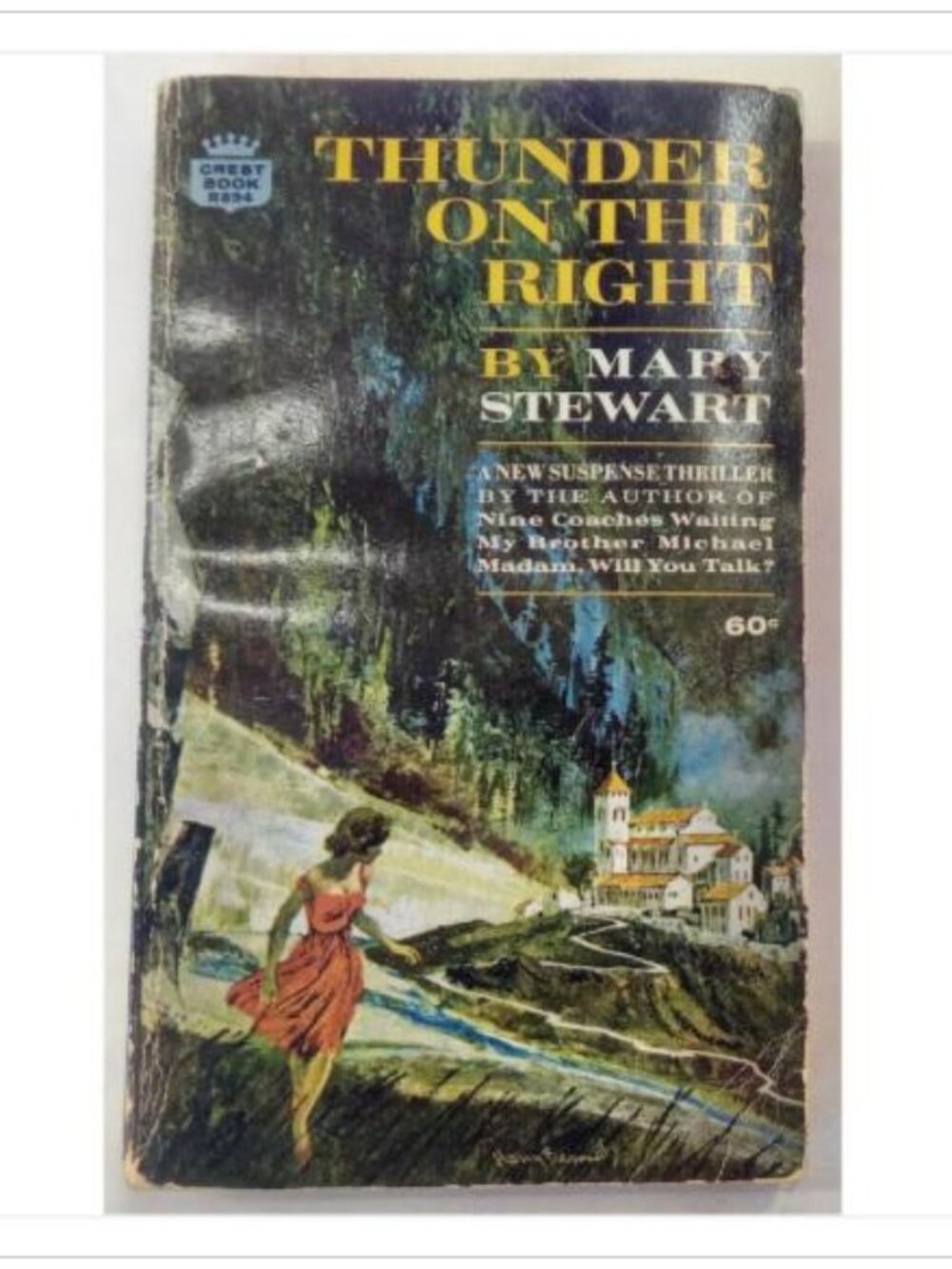 Thunder on the Right Suspense Thriller Fawcett 1967 PB